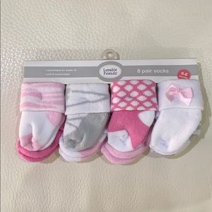Luvable Friends Baby Socks